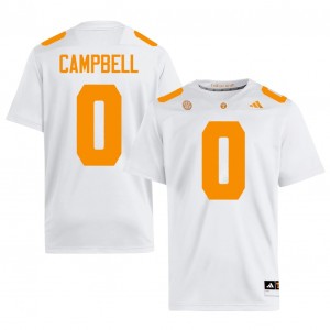 Tennessee Vols Amare Campbell #0 Men Football | White Premium High School Fan Merchandise 49532786