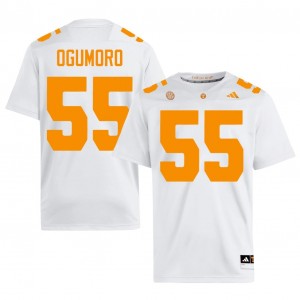 Antoni Ogumoro #55 Tennessee Volunteers Men Football Jersey | Limited Edition White University Gear 84775187