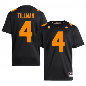 Vols Cedric Tillman #4 Men Football | Black Premium Player Fan Merchandise 20347384