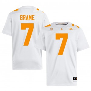 DaSaahn Brame #7 Tennessee Volunteers Men Football Jersey | Limited Edition White College Gear 23541927
