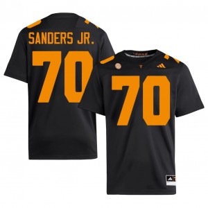 #70 David Sanders Jr. Tennessee Black Men Jersey | Official Replica Football College Enthusiasts 22485983