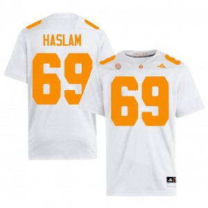 Donovan Haslam #69 Tennessee Volunteers Men Football Jersey | Limited Edition White College Gear 14602069