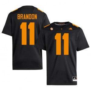 #11 Faizon Brandon Tennessee Black Men Jersey | Official Replica Football NCAA Enthusiasts 16052692