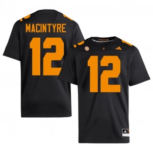 Vols George MacIntyre #12 Men Football | Black Premium College Fan Merchandise 82520229