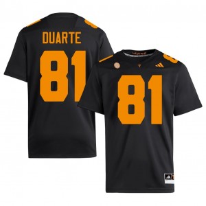 Ian Duarte Vols #81 Black Men Football Jersey | Stitched NCAA Licensed Gear 69485352