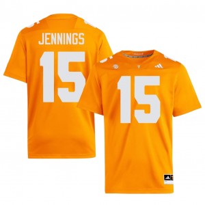 Volunteers Jauan Jennings #15 Men Football | Orange Premium High School Fan Merchandise 68138531