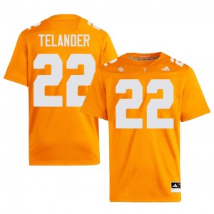 Jeremiah Telander #22 UT Volunteers Men Football Jersey | Limited Edition Orange NCAA Gear 17243202