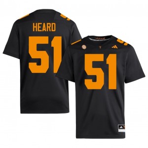 Jeremias Heard #51 Tennessee Men Football Jersey | Limited Edition Black NCAA Gear 38853892