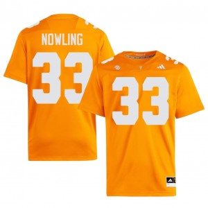Jordan Norman Volunteers #33 Orange Men Football Jersey | Stitched NCAA Licensed Gear 41100247