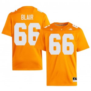 #66 Kamari Blair UT Volunteers Orange Men Jersey | Official Replica Football College Enthusiasts 78164356
