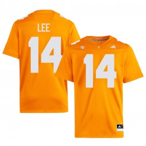 Volunteers Kayin Lee #14 Men Football | Orange Premium NCAA Fan Merchandise 96439558