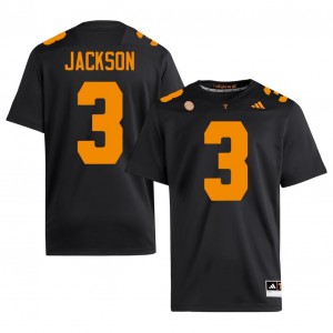 Radarious Jackson Vols #3 Black Men Football Jersey | Stitched NCAA Licensed Gear 20807165