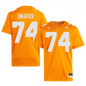 #74 Shamurad Umarov UT Volunteers Orange Men Jersey | Official Replica Football NCAA Enthusiasts 17230060