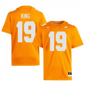 Volunteers Tyreek King #19 Men Football | Orange Premium Player Fan Merchandise 63805803