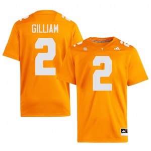 #2 Xavier Gilliam UT Volunteers Orange Men Jersey | Official Replica Football High School Enthusiasts 68954032