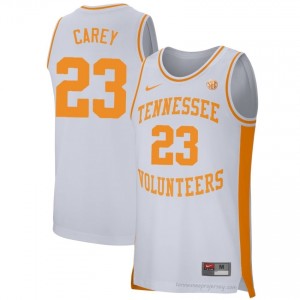 Vols Jaylen Carey #23 Men Basketball | White Premium NCAA Fan Merchandise 69528603