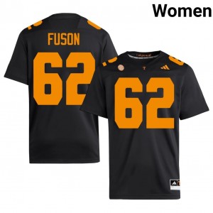 Vols Clyde Fuson #62 Women Football | Black Premium Player Fan Merchandise 55816074