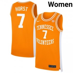 Grant Hurst #7 Vols Women Basketball Jersey | Limited Edition Orange NCAA Gear 81947669