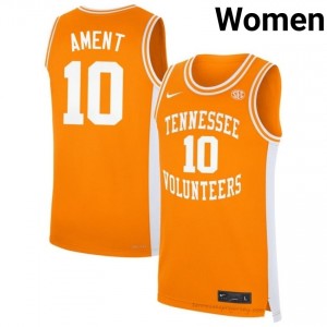 Nate Ament #10 Vols Women Basketball Jersey | Limited Edition Orange NCAA Gear 39325315