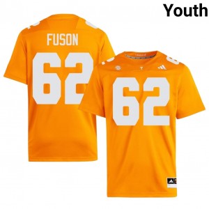 Clyde Fuson #62 UT Volunteers Youth Football Jersey | Limited Edition Orange High School Gear 92367467