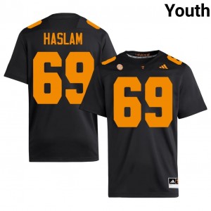 Vols Donovan Haslam #69 Youth Football | Black Premium Player Fan Merchandise 78236829