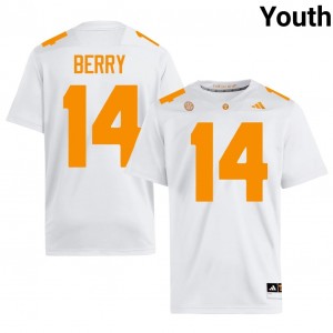 Eric Berry Tennessee Vols #14 White Youth Football Jersey | Stitched NCAA Licensed Gear 36654332