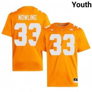 Volunteers Jordan Norman #33 Youth Football | Orange Premium NCAA Fan Merchandise 78385703