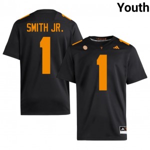 Vols Travis Smith Jr. #1 Youth Football | Black Premium University Fan Merchandise 80623323